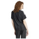Adidas Γυναικεία κοντομάνικη μπλούζα Tiro Cut 3-Stripes Jacquard Boyfriend Tee